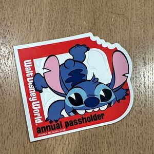 Disney Annual Passholder Magnet - Stitch
